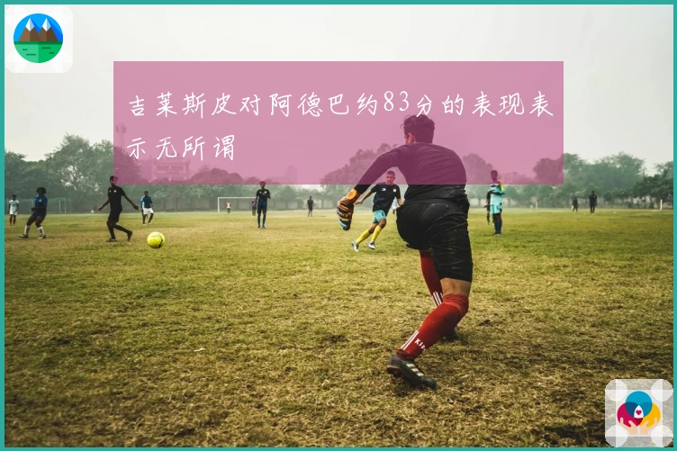 吉莱斯皮对阿德巴约83分的表现表示无所谓